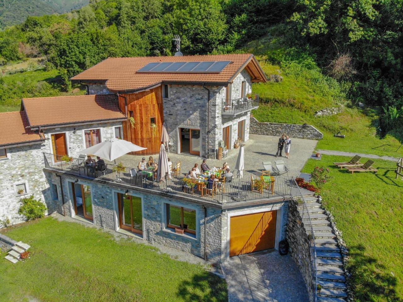 Agriturismo Nona Rosa Gravedona Esterno foto